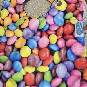 Colorful Candy Print Bib